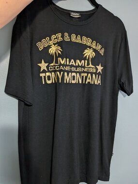 Vintage T-shirt Dolce&Gabbana Tony Montana Miami